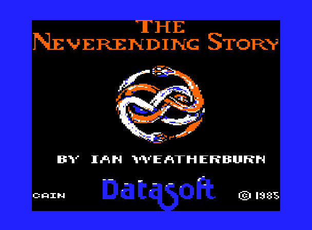 The Neverending Story Title Screen
